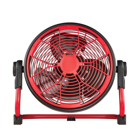Variable-Speed 18-Watt 12-In. Rechargeable Outdoor High-Velocity Floor Fan