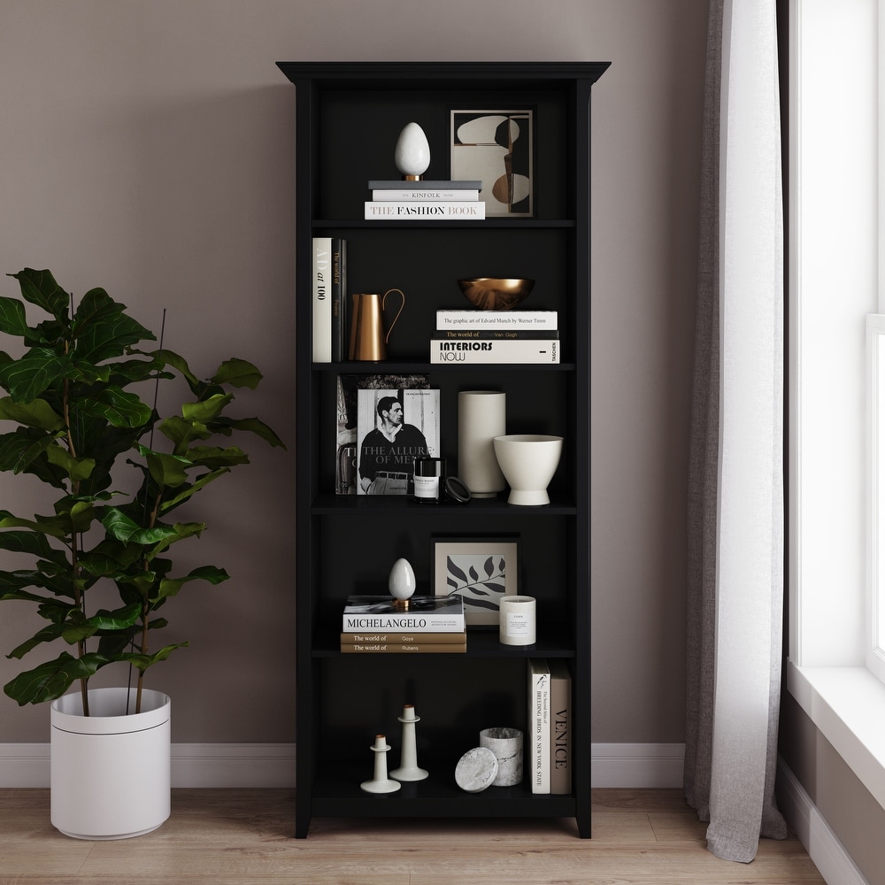 Black Traditional Bookshelves Bed Bath Beyond