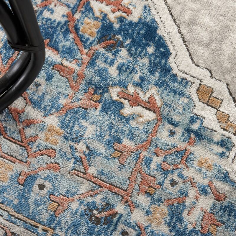 Nourison Concerto Vintage Persian Center Medallion Area Rug