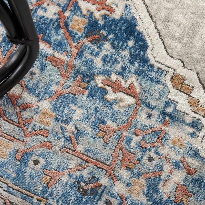 Nourison Concerto Vintage Persian Center Medallion Area Rug