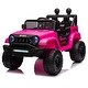 preview thumbnail 64 of 98, Kids 12V Ride-On Electric Truck with Parental Remote, 3-Speed, Shock Absorbers, and Music Features, Ages 3-6
