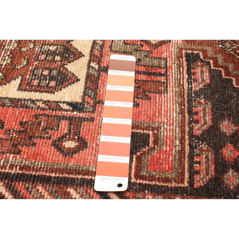 ECARPETGALLERY Hand-knotted Konya Anatolian Copper Wool Rug - 3'9 x 7'5