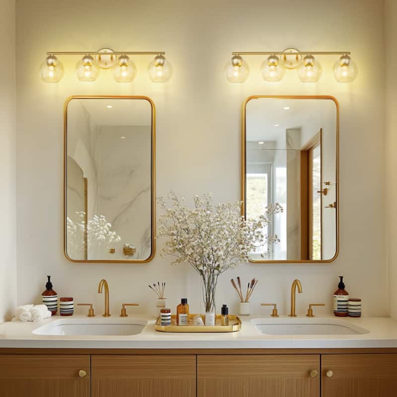 Globe Bathroom Vanity Light Bathroom Over Sink Lighting