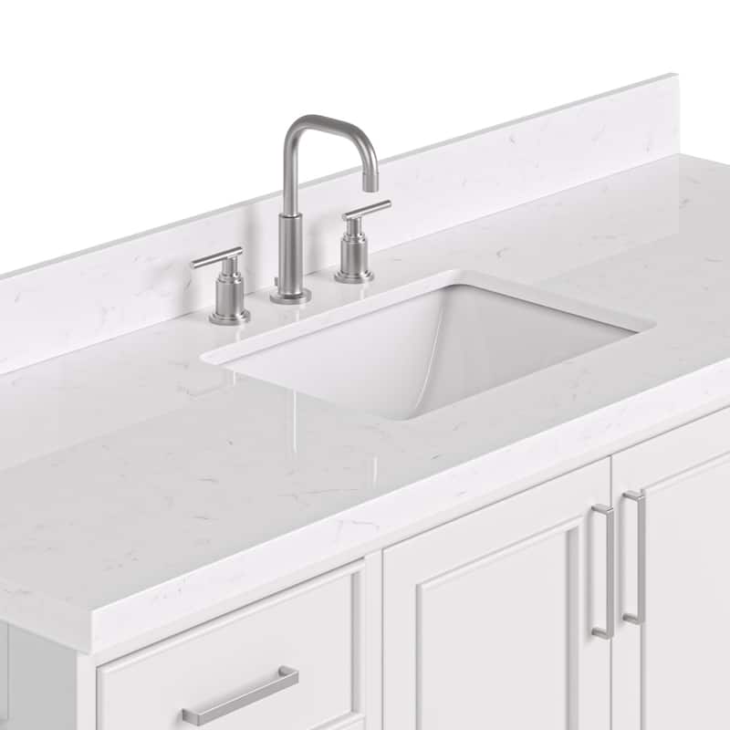 Ariel M060SCQRVO Stafford 60" Free Standing Single Basin Vanity Set