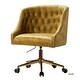 preview thumbnail 2 of 57, ET Tufted Task Chair With Golden Base by HULALA HOME