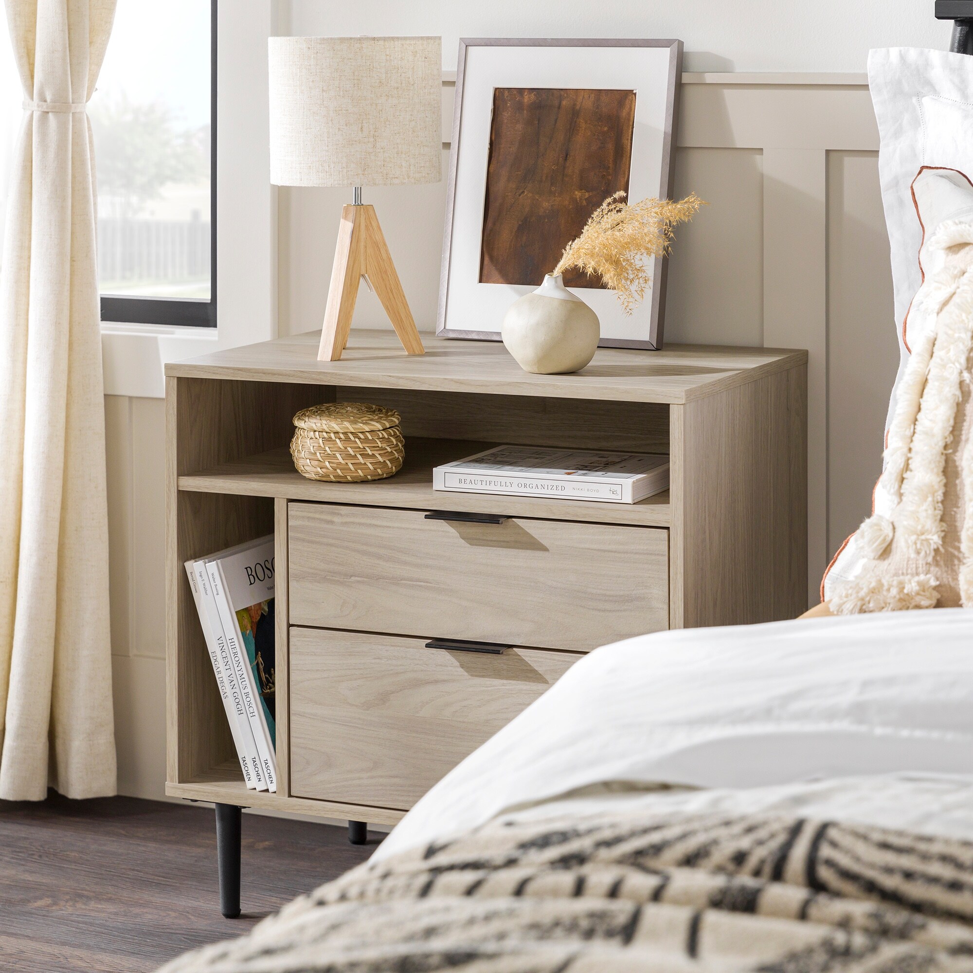 Nightstand 25 inches outlet high