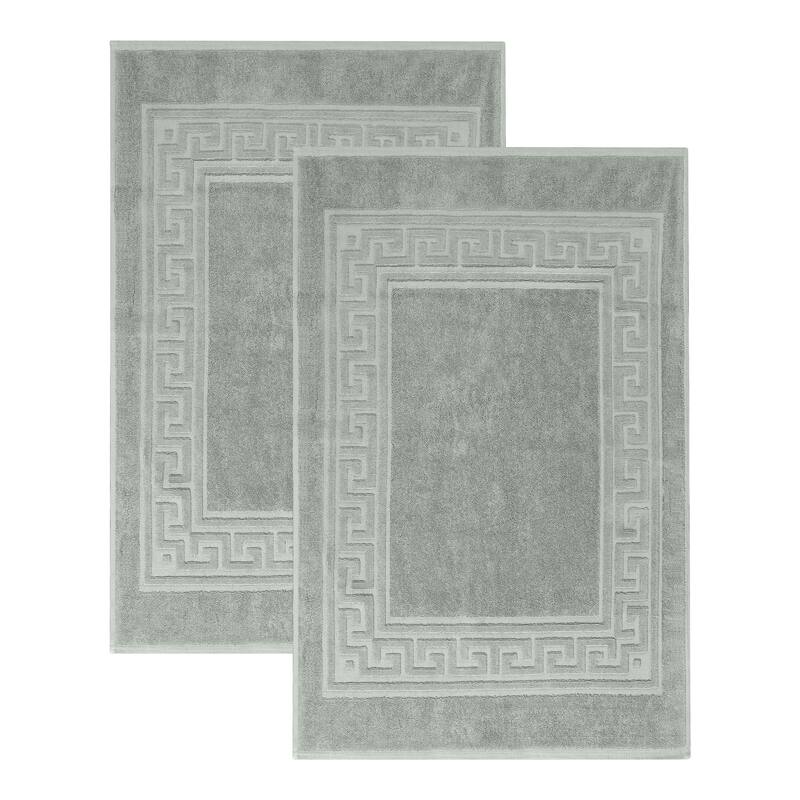 Superior Plush & Absorbent 900 GSM Cotton Bath Mat - (Set of 2)