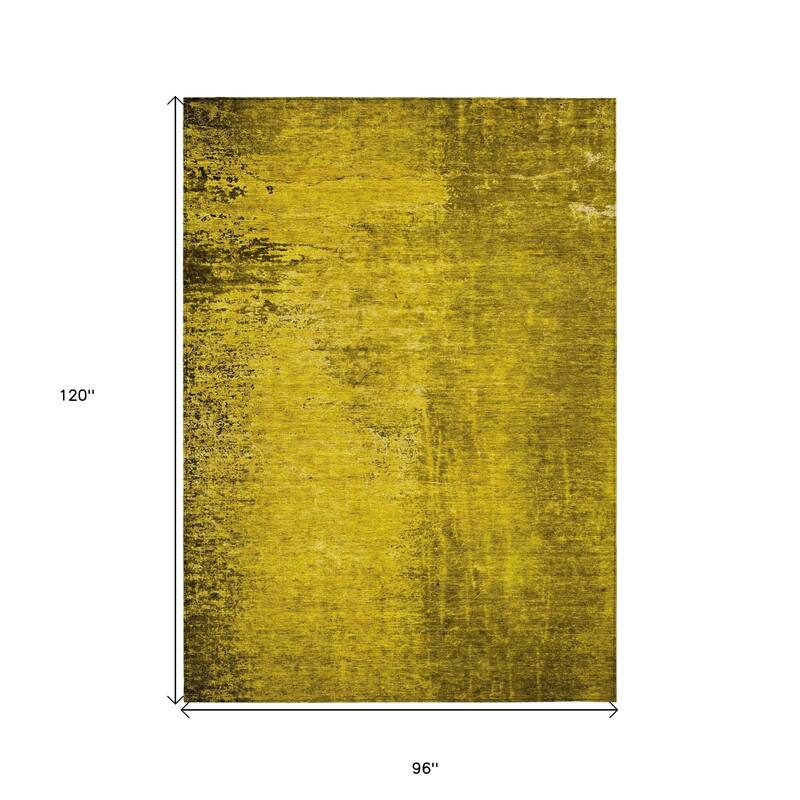 Dax Artistic Abstract Weather Resistant Blended Style Outdoor Rug