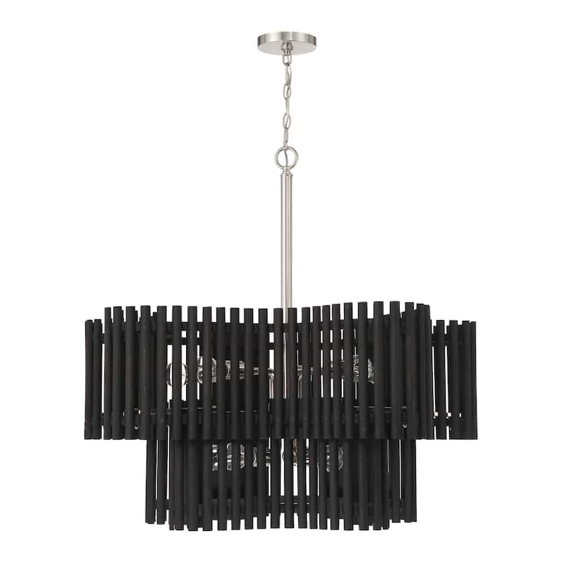 Craftmade 58410 Freeform 10 Light 36" Wide Waterfall Chandelier