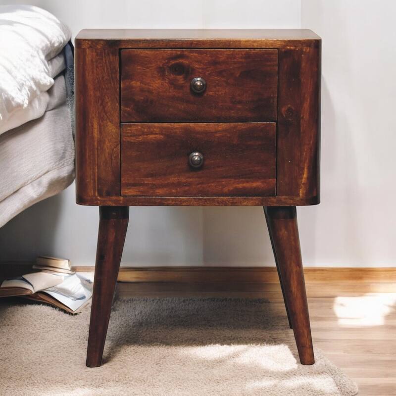 Artisan Furniture Solid Wood Bera Bedside