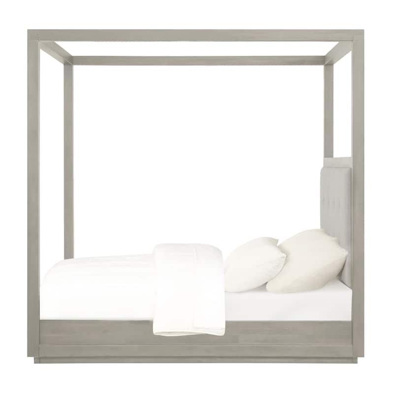 Oxford Canopy Bed in Mineral
