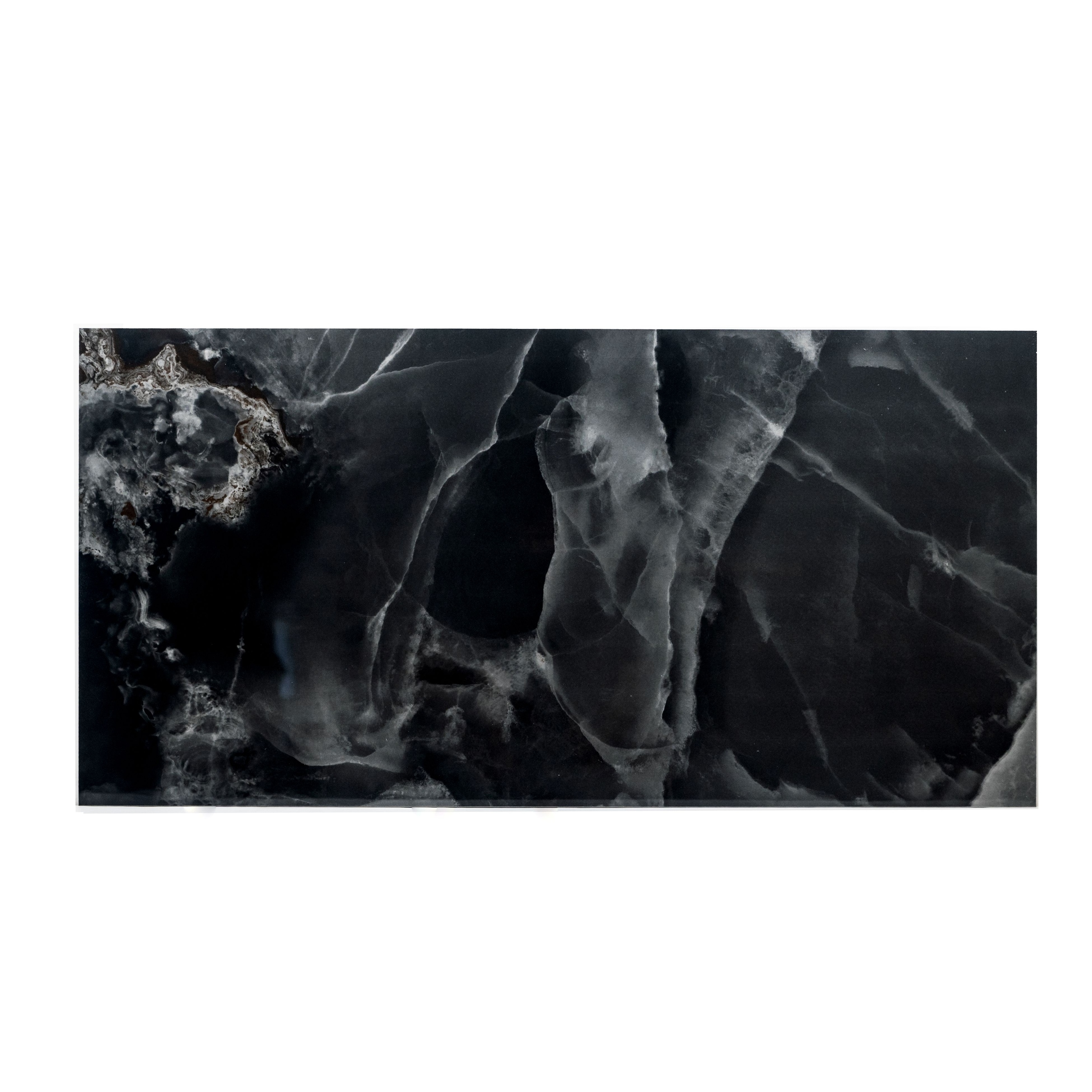 Industry Tile 24x48 Onyx Black polished porcelain tile - Overstock
