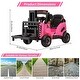 preview thumbnail 18 of 24, 12V Kids Ride on Forklift Car, Toddles Electric Construction Car with Remote Control
