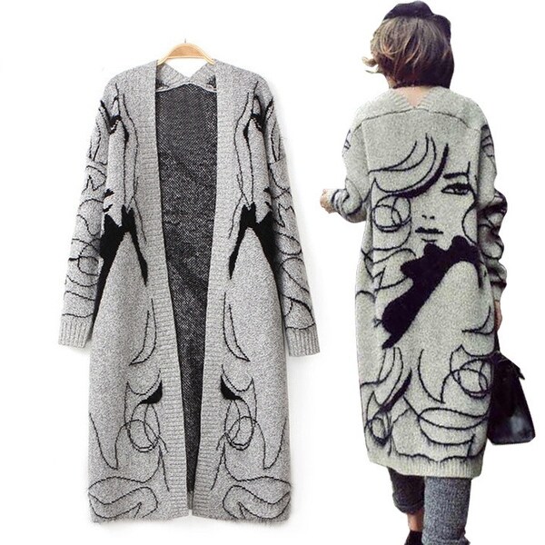 longline sweater womens