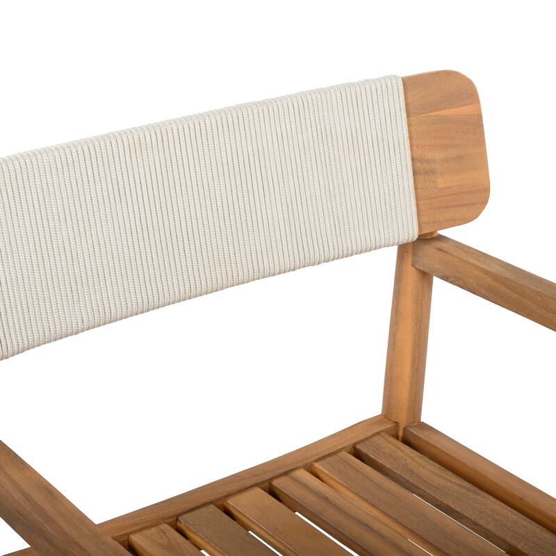 Christopher Knight Home-Eulalia 7 Piece Acacia Wood Outdoor Dining Set