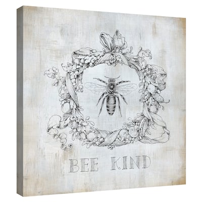 Bee Kind by Carol Robinson Canvas Art Print