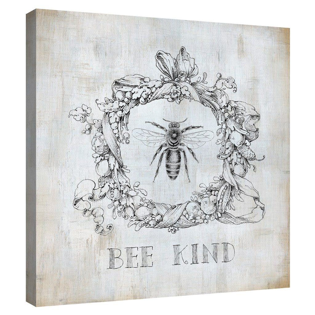 Bee Kind by Carol Robinson Canvas Art Print