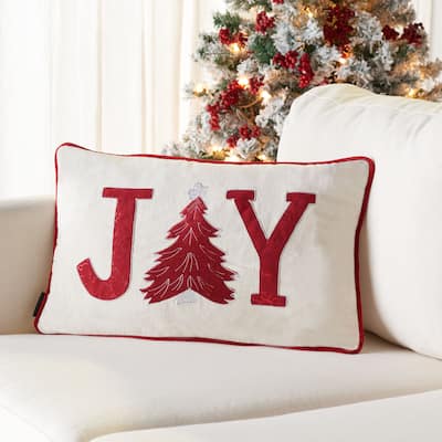 Safavieh 12"x20" Joy Tree Pillow