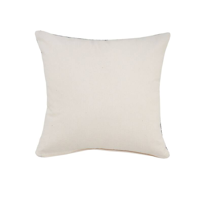 20" Blue Diamond Geometric Square Throw Pillow