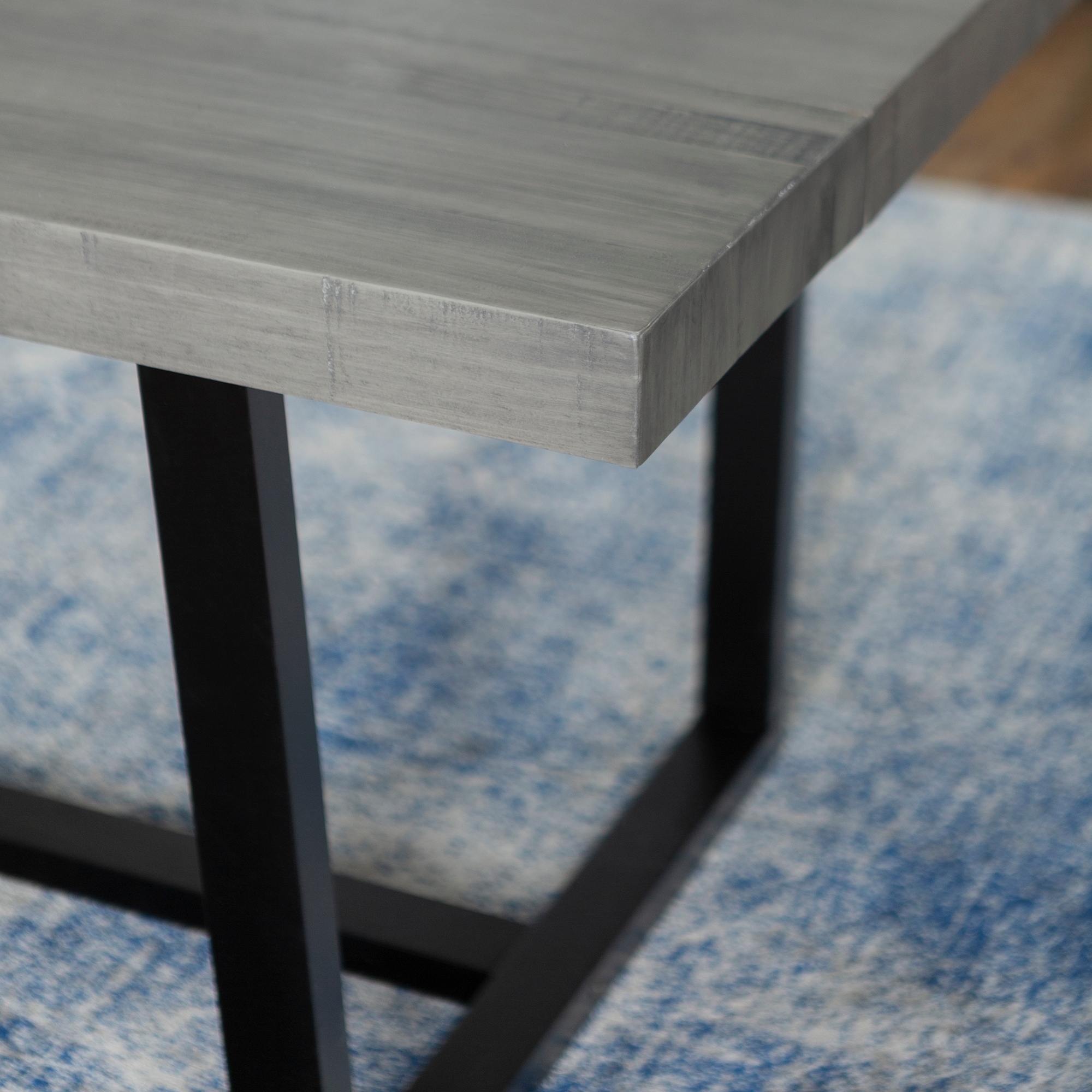 Carbon loft barnett solid outlet wood dining table