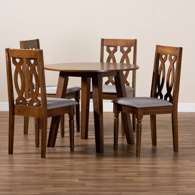 Pia Modern and Contemporary 5-Piece Dining Set