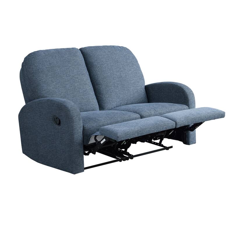 Relax-A-Lounger Parker Reclining Loveseat in Woven Fabric
