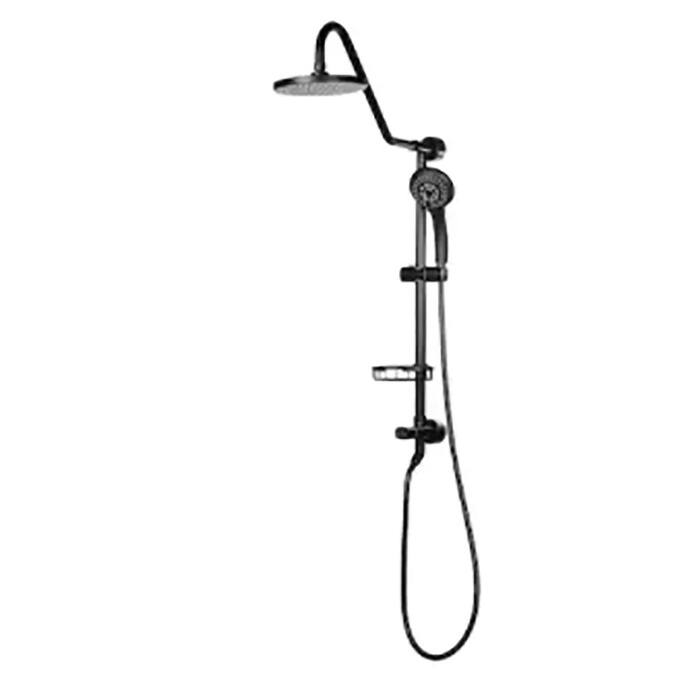 YASINU Rain Shower System, 8 in. rain showerhead with 5-function hand shower