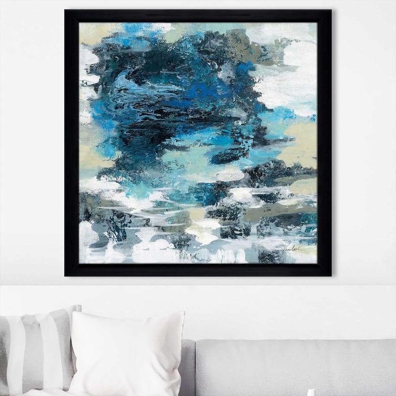 "Brilliant Blue Water" by Silvia Vassileva Print on Acrylic.