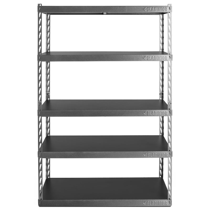 Gladiator GarageWorks 48-inch EZ Connect 5-shelf Rack - 48" w x 72" H X 18" D