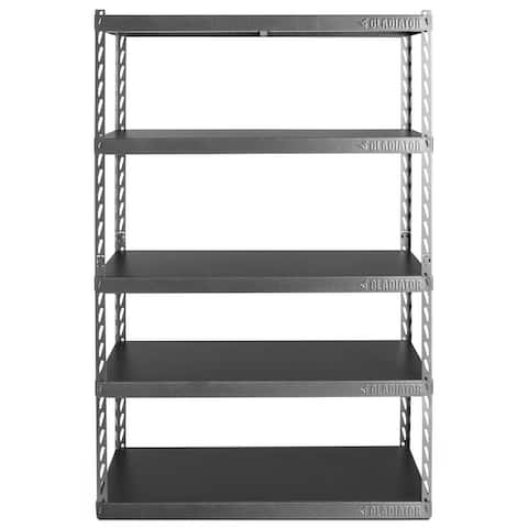 Gladiator GarageWorks 48-inch EZ Connect 5-shelf Rack - 48" w x 72" H X 18" D