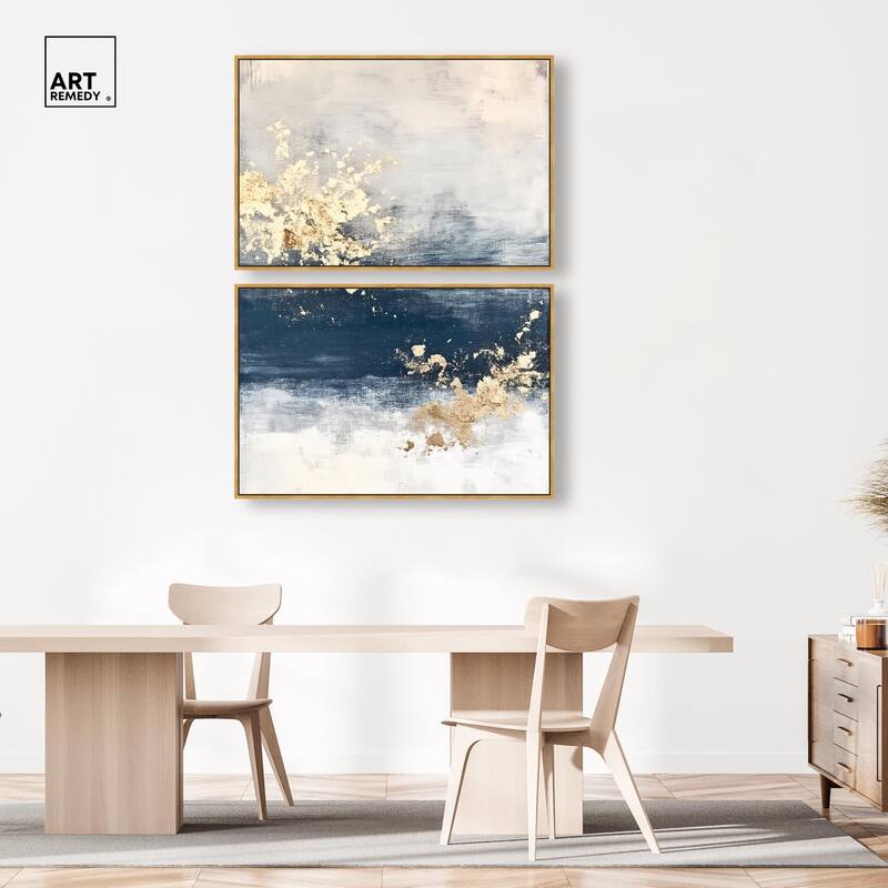 Inner Cosmos I Canvas Set of 2 by Art Remedy