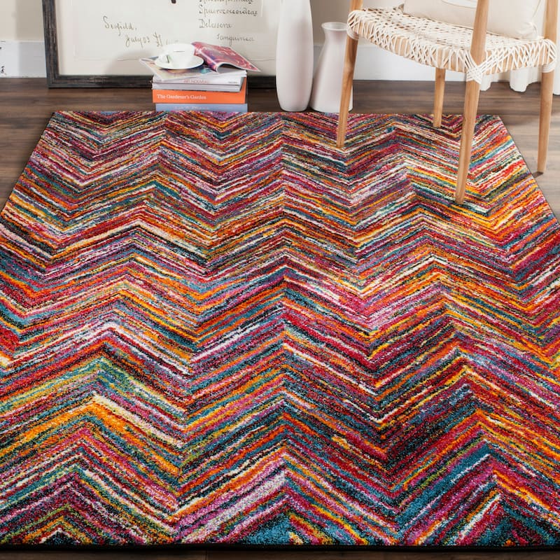 SAFAVIEH Aruba Frohmut Boho Abstract Rug - 9' x 12' - Multi