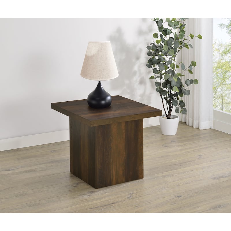 Devar Square Engineered Wood End Table