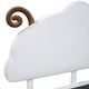 preview thumbnail 9 of 13, Full Size Upholstered Platform Bed with Sheep-Shaped Headboard For Kids