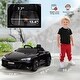 preview thumbnail 40 of 52, Aosom Kids Ride on Car, 12V Licensed Audi RS E-tron GT 3.1 MPH Electric Car for Kids