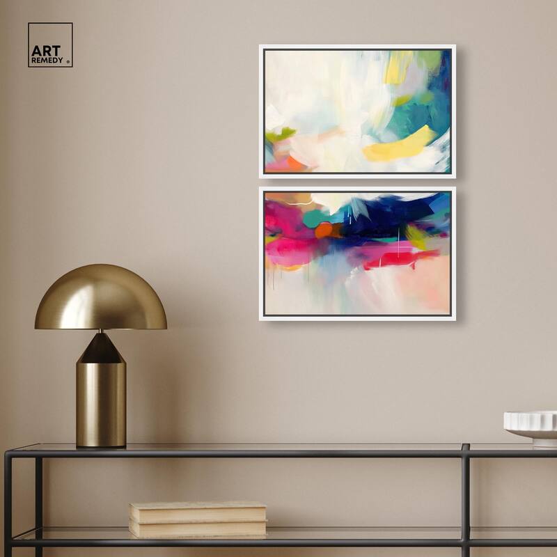 Riot of Color III Canvas Set of 2 by Art Remedy
