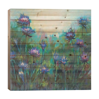Fertile Imagination Print On Wood by Liz Jardine - Multi-Color