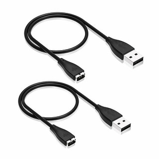 Fitbit Charge 6 Charger 2-Pack USB Charging Cables For Fitbit