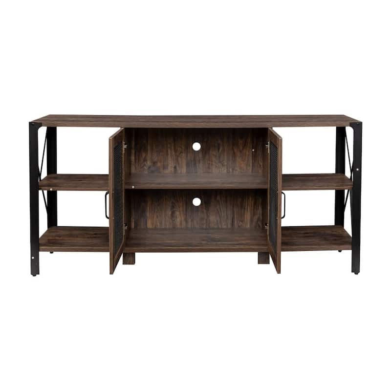 Modern Horizontal Wood TV Stands for Living Room