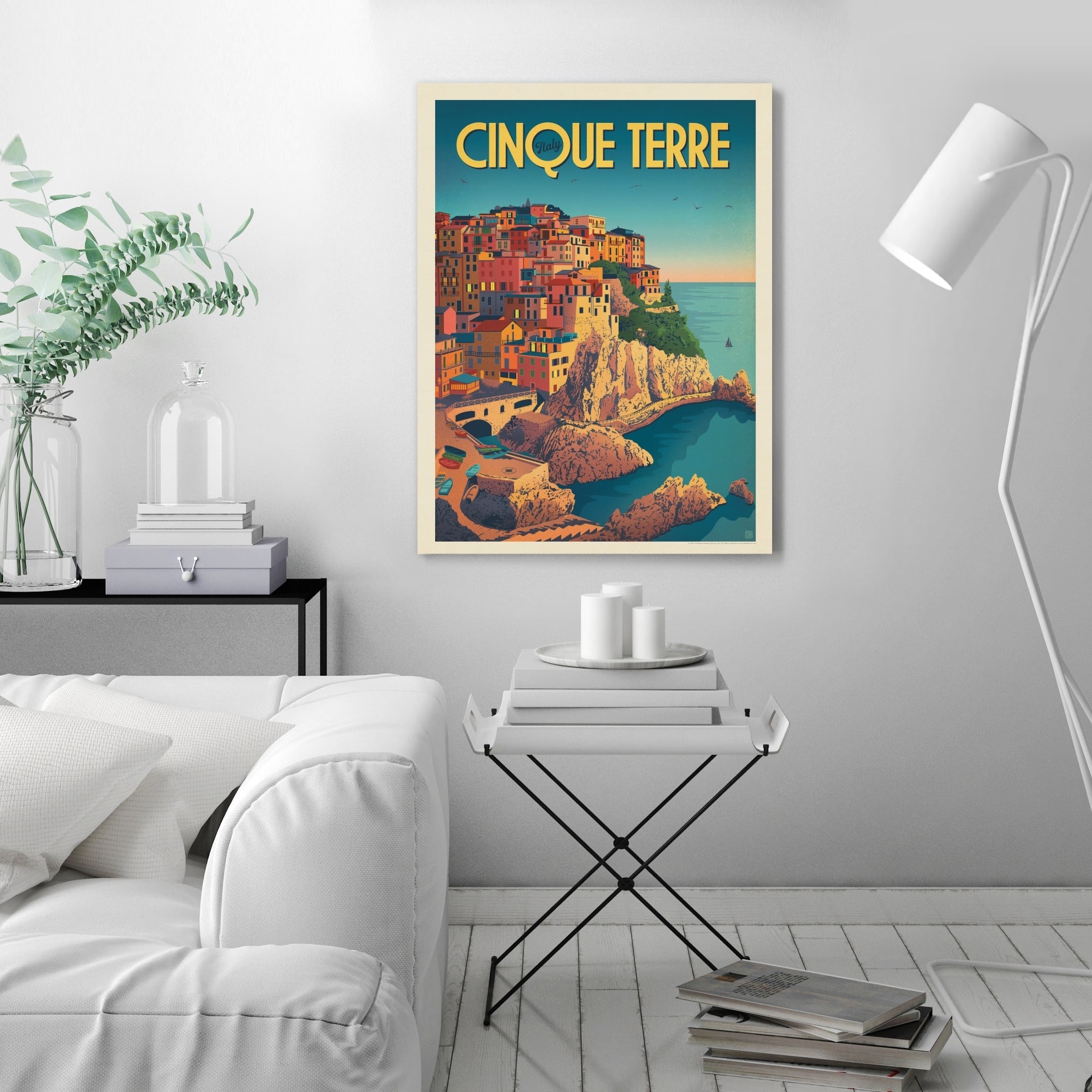 Italy Cinque Terre by Anderson Design Group Wrapped Canvas ...