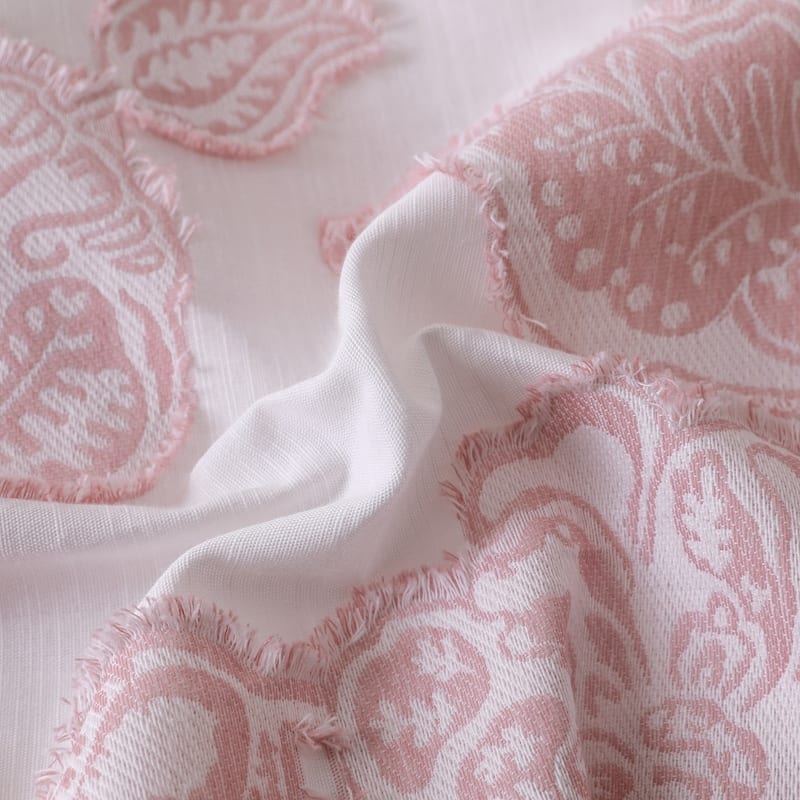 Premium Cotton Jacquard Duvet Cover Set, Elegant Floral Texture, Soft & Durable 3-Piece Bedding