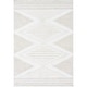 preview thumbnail 5 of 18, Livabliss Lyna Global Diamond Washable Area Rug 2' 7" x 7' 2" - Cream/White - Runner