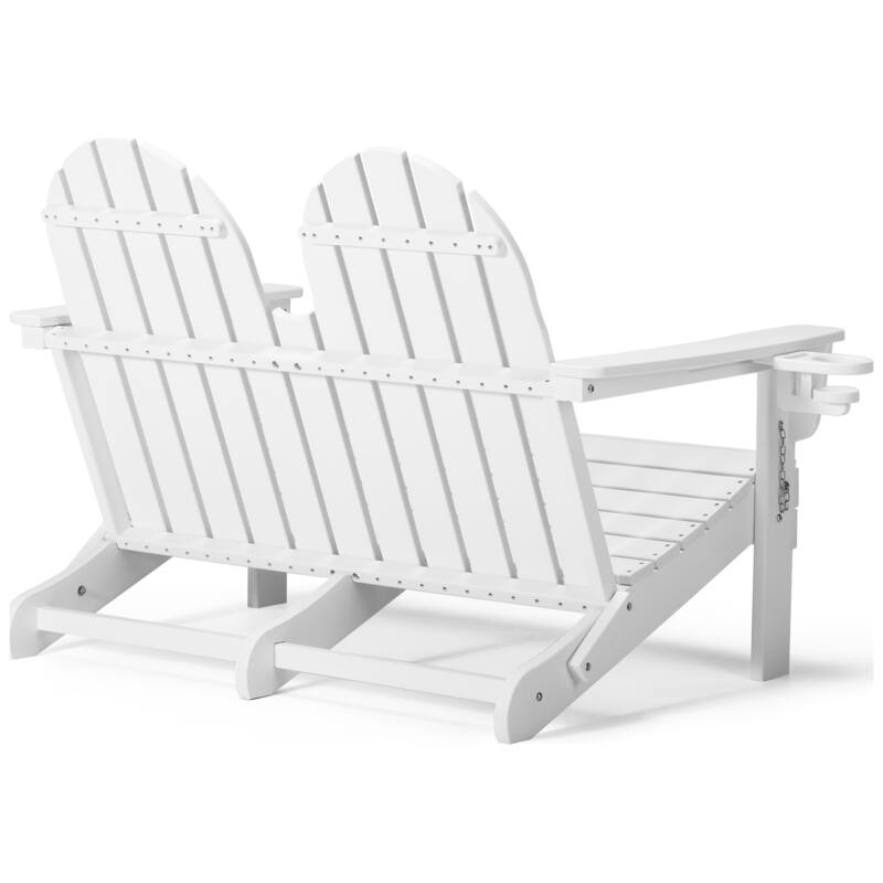 Hanniford Poly Adirondack 49 Inch Folding Bench