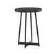 preview thumbnail 3 of 6, Rosman Modern Round Accent Table