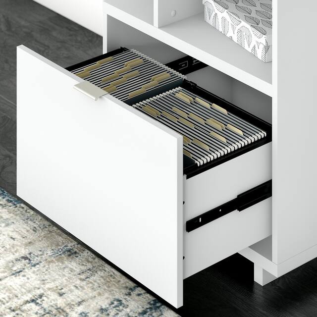 Madison Avenue File Cabinet with Shelves from kathy ireland® Home