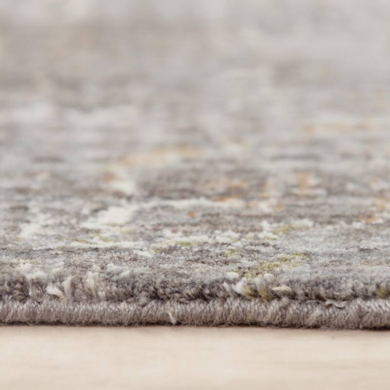 Alora Decor Cara Transitional Gray Recycled Polyester Area Rug