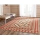 preview thumbnail 21 of 79, SAFAVIEH Veranda Eyvor Indoor/ Outdoor Waterproof Patio Backyard Rug 6'7" x 9'6" - Red/Natural