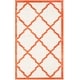 preview thumbnail 124 of 127, SAFAVIEH Amherst Irma Modern Rug 2'6" x 4' - Beige/Orange - Rectangle