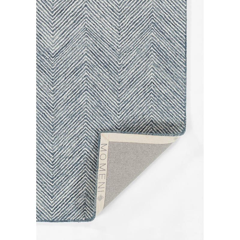 Momeni Charles Hand-tufted Wool Chevron Pattern Area Rug