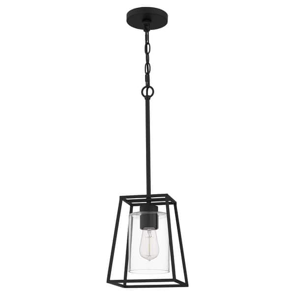 slide 2 of 7, Prescott 1-Light Mini Pendant Matte Black